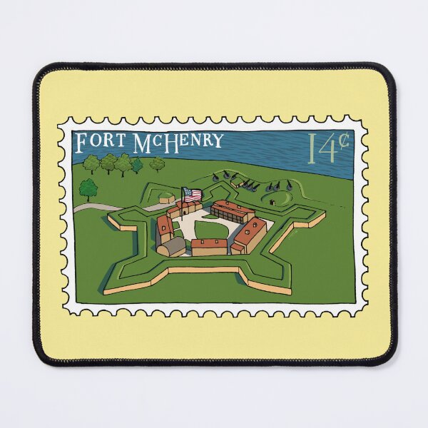 Item preview, Fort McHenry Baltimore Stamp designed and sold by Elizabeth Weglein.