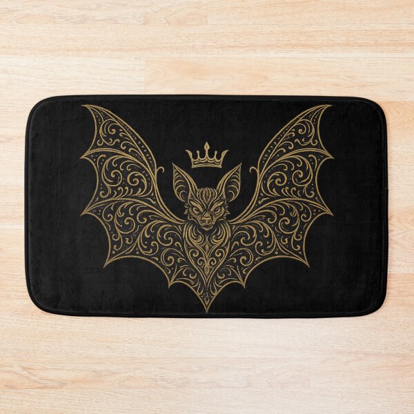 Item preview, Crowned Gothic Bat – Baroque Occult Royalty designed and sold by Mouraludia.