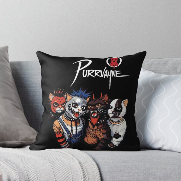 Item preview, Purrvayne Cat Band – Heavy Nu Metal Cat Parody Art designed and sold by Robert "Hellfish" Fonseca.