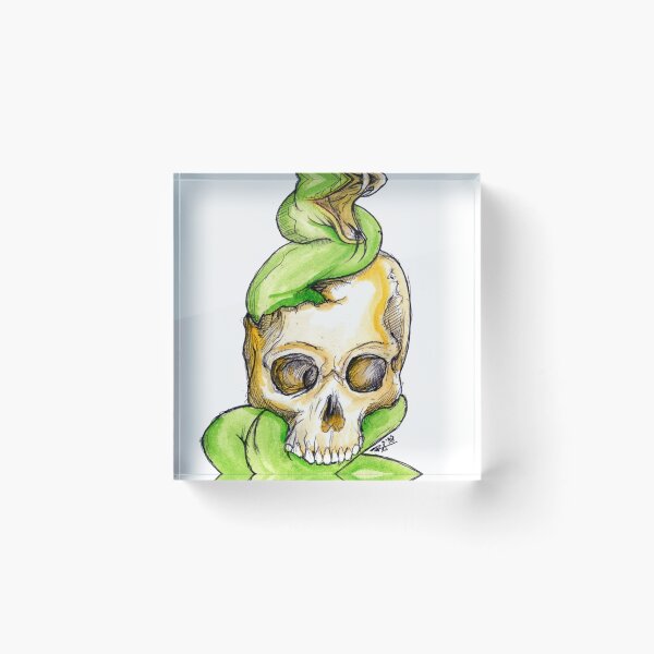 Artikelvorschau, Schlangen- und Totenkopf-Design entworfen und verkauft von robbsdesign.
