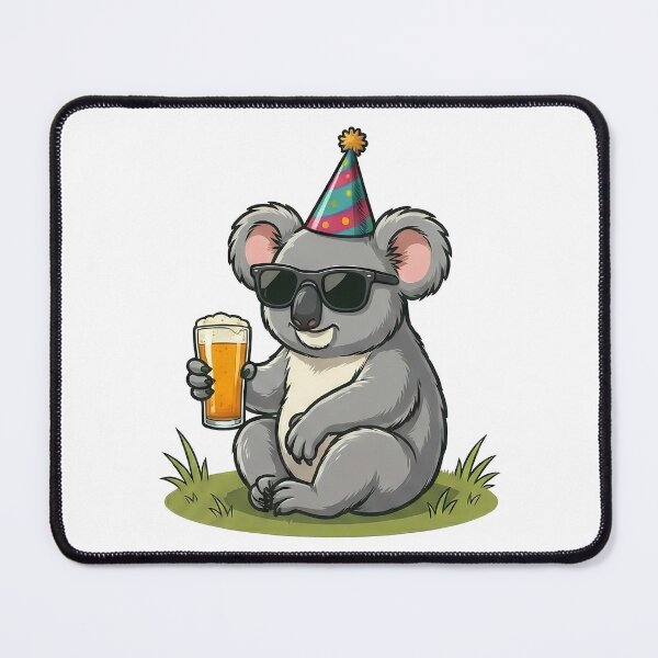 Item preview, Cool Koala Party Animal Beer Lover designed and sold by k3rstman1.