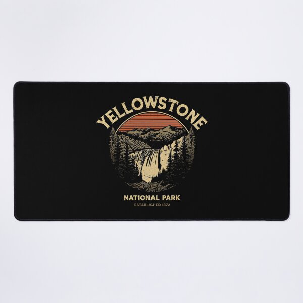 Item preview, Yellowstone National Park  designed and sold by GoodOldVintage.