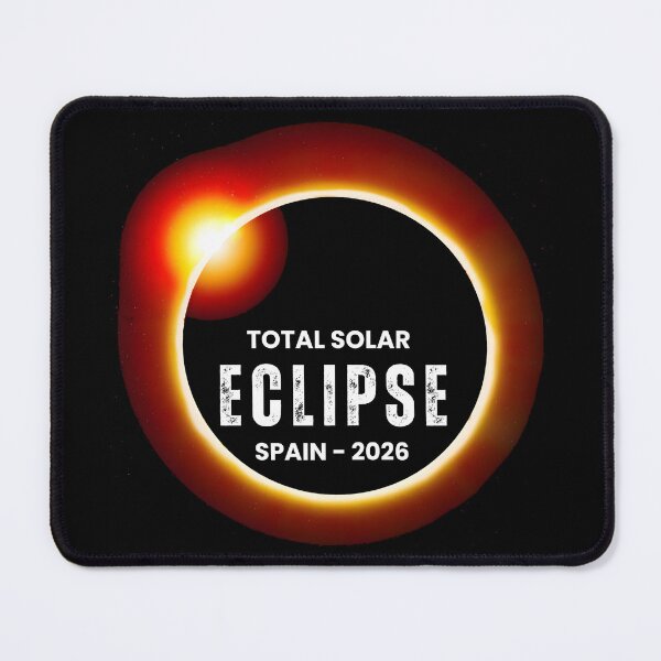 Item preview, Spain Solar Eclipse 2026 – Total Eclipse Astronomy Travel Design designed and sold by Teetreasure2.