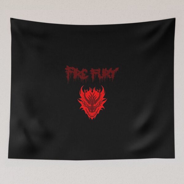 Item preview, fire fury red dragon designed and sold by starkart87.