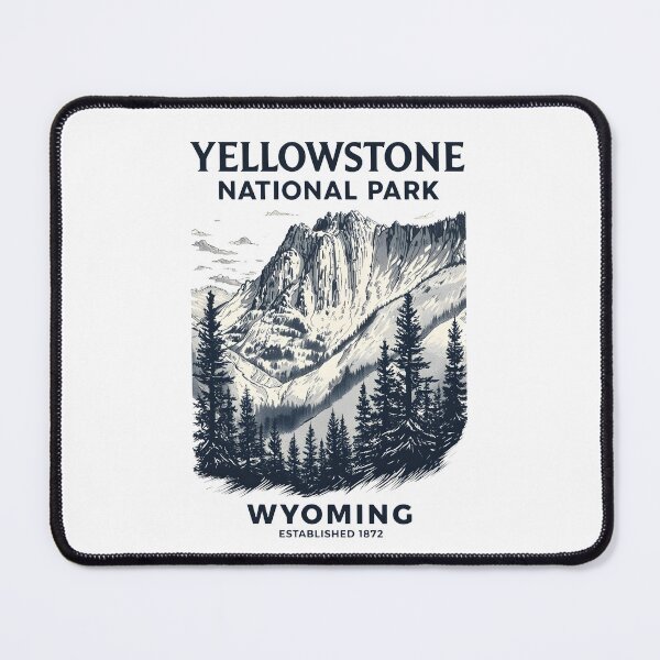 Item preview, Yellowstone National Park - Wyoming  designed and sold by GoodOldVintage.