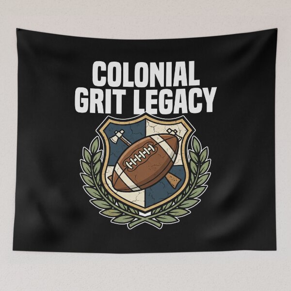 Item preview, COLONIAL GRIT LEGACY - NEW ENGLAND FOOTBALL designed and sold by KEF Custom.
