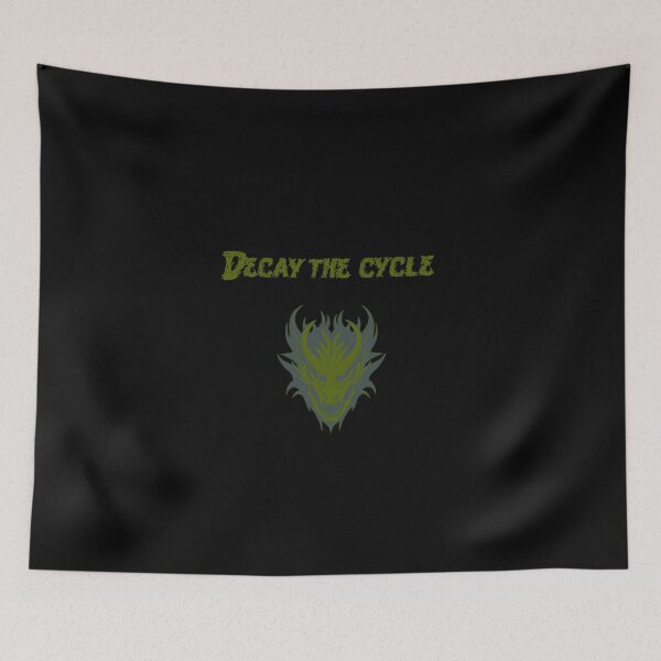 Item preview, decay the cycle green dragon designed and sold by starkart87.