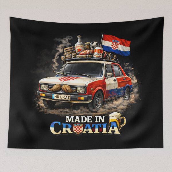 Item preview, Made in Croatia – Funny Stojadin Zastava 101 Retro Car designed and sold by ADVA.N.