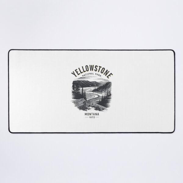 Item preview, Yellowstone National Park - Montana designed and sold by GoodOldVintage.