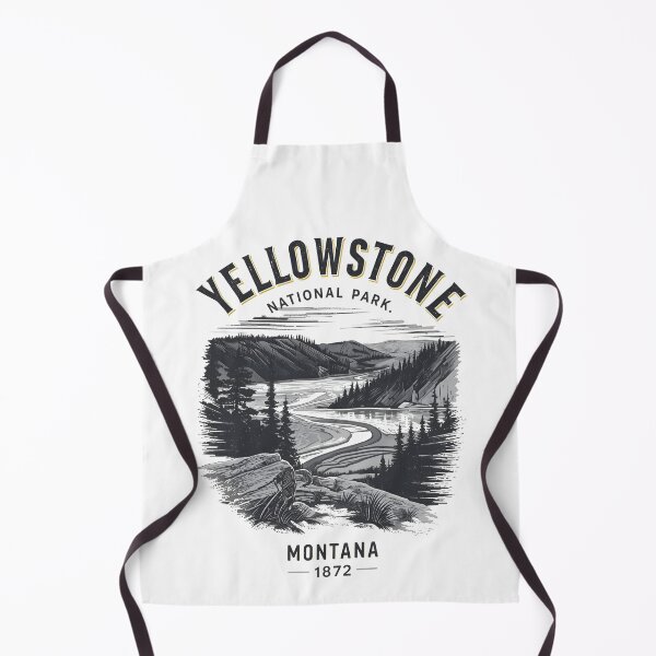 Item preview, Yellowstone National Park - Montana designed and sold by GoodOldVintage.