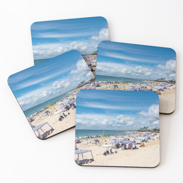 Item preview, Summer Crowds at Bulcock Beach, Caloundra designed and sold by photosbyfebin.