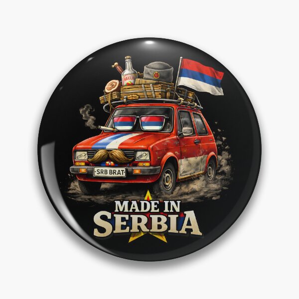 Item preview, Made in Serbia – Funny Yugo Car Balkan Retro designed and sold by ADVA.N.
