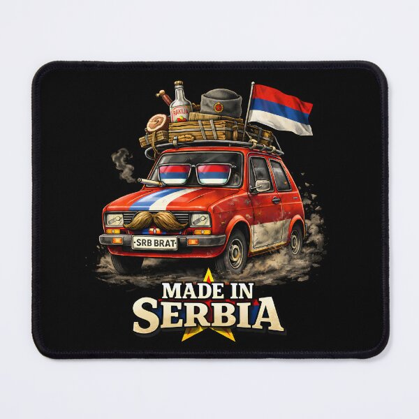 Item preview, Made in Serbia – Funny Yugo Car Balkan Retro designed and sold by ADVA.N.