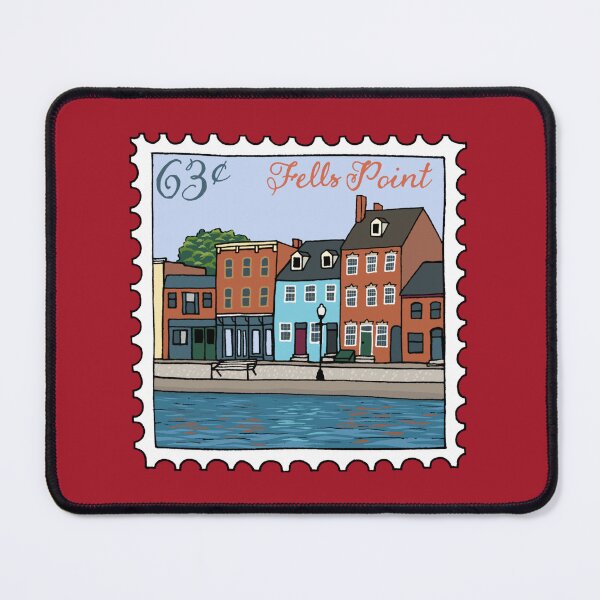 Item preview, Fells Point Baltimore Stamp designed and sold by Elizabeth Weglein.