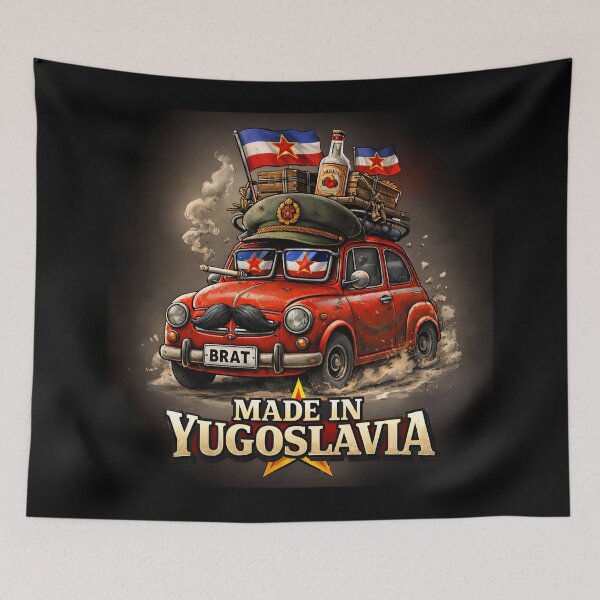 Item preview, Made in Yugoslavia – Funny Vintage Yugo Car Retro  designed and sold by ADVA.N.