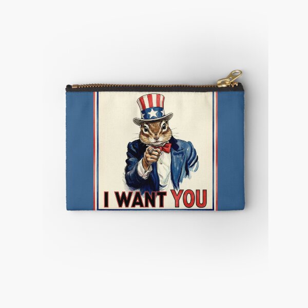 Item preview, Uncle Sam Chipmunk Wants You designed and sold by Tridentulus.