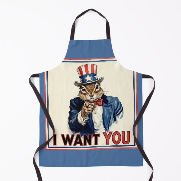 Item preview, Uncle Sam Chipmunk Wants You designed and sold by Tridentulus.