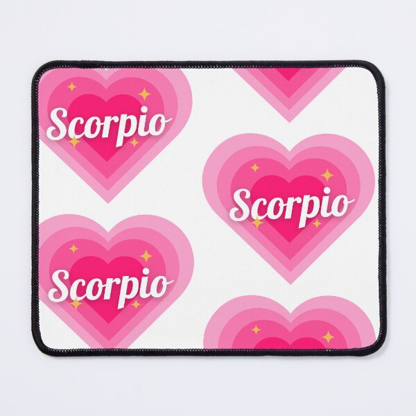 Item preview, Pink Scorpio Zodiac Heart Birthday Gift gabyiscool designed and sold by gabyiscool.