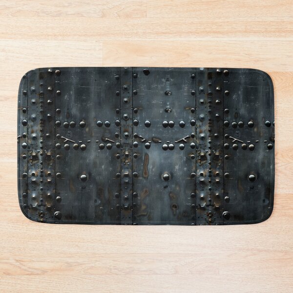 Item preview, Bolted Metallic grunge wall designed and sold by FatBirdie.