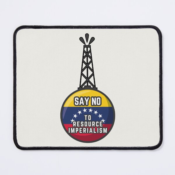 Item preview, Say No To Resource Imperialism- Support Venezuela - Venezuelan Flag - Oil - Anti Trump designed and sold by EvergreenRevolt.