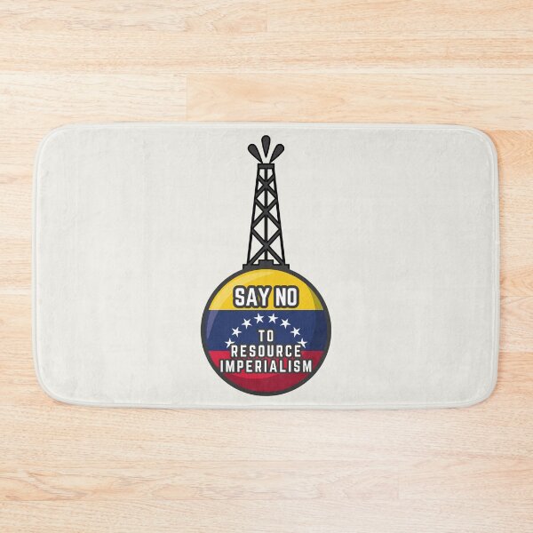 Item preview, Say No To Resource Imperialism- Support Venezuela - Venezuelan Flag - Oil - Anti Trump designed and sold by EvergreenRevolt.