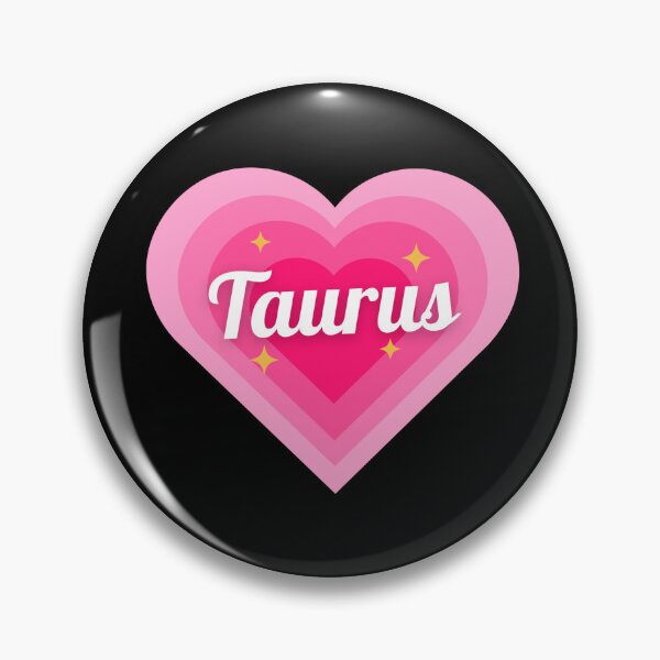 Item preview, Pink Taurus Zodiac Heart Birthday Gift gabyiscool designed and sold by gabyiscool.