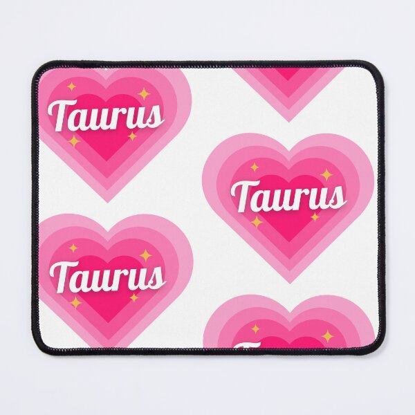 Item preview, Pink Taurus Zodiac Heart Birthday Gift gabyiscool designed and sold by gabyiscool.
