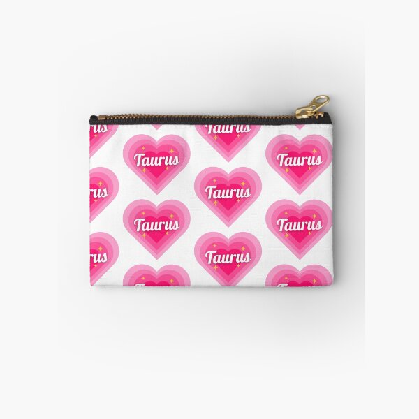 Item preview, Pink Taurus Zodiac Heart Birthday Gift gabyiscool designed and sold by gabyiscool.