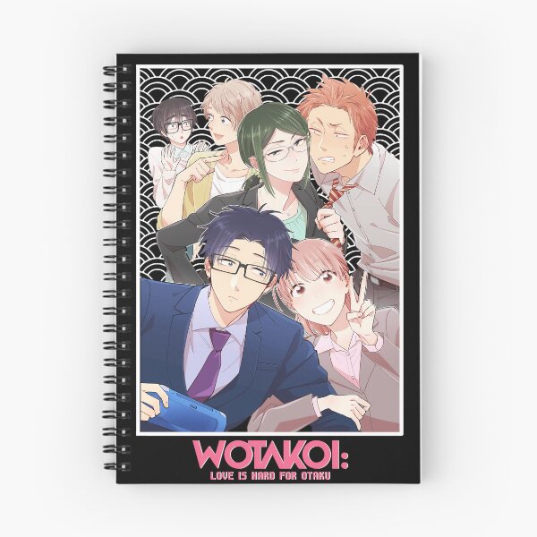 Item preview, Wotakoi: Love is Hard for Otaku  designed and sold by DeviantMerch.