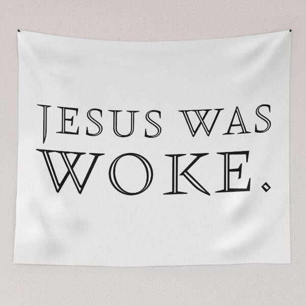 Item preview, Jesus Was Woke V2 - Black designed and sold by sillyjess.
