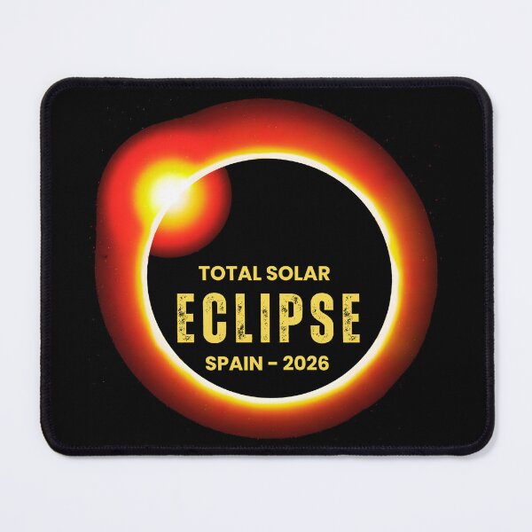 Item preview, Spain Solar Eclipse 2026 – Total Eclipse Astronomy Travel Design designed and sold by Teetreasure2.