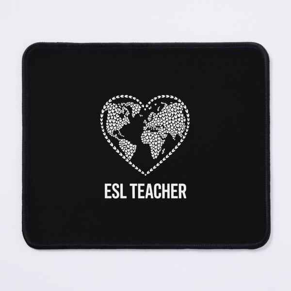 Item preview, ESL Teacher Student Cute Heart Shape English Teacher designed and sold by SyncSusscess.
