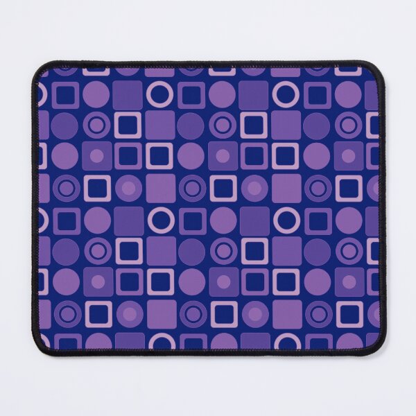 Item preview, Retro geometric pattern solid purple designed and sold by fuzzyfox.