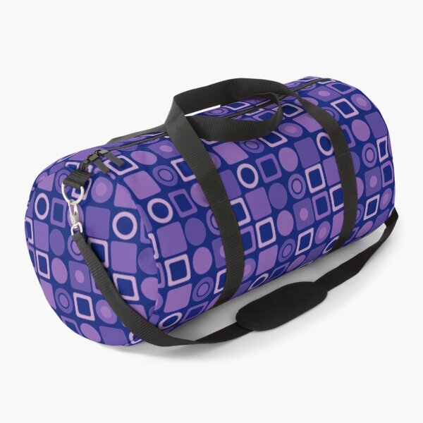 Item preview, Retro geometric pattern solid purple  designed and sold by fuzzyfox.