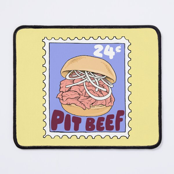 Item preview, Baltimore Pit Beef Stamp designed and sold by Elizabeth Weglein.
