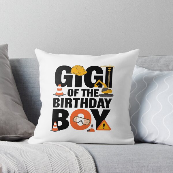 Item preview, Gigi of the Birthday Construction Worker Boy Crew Bday Party  designed and sold by PowAcademy.