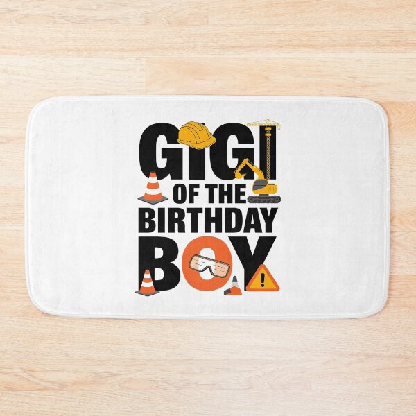 Item preview, Gigi of the Birthday Construction Worker Boy Crew Bday Party  designed and sold by PowAcademy.