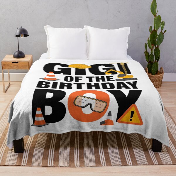 Item preview, Gigi of the Birthday Construction Worker Boy Crew Bday Party  designed and sold by PowAcademy.