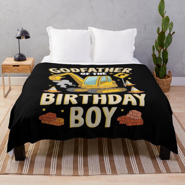 Item preview, Godfather of the Birthday Boy Construction Worker Bday Party designed and sold by MythWoot.
