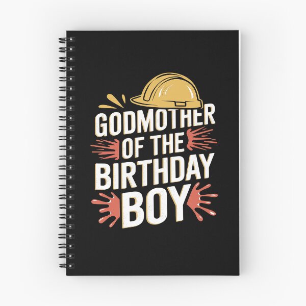 Item preview, Godmother of the Birthday Boy Construction Birthday Party designed and sold by MythWoot.