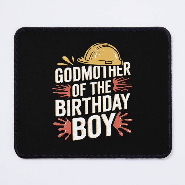 Item preview, Godmother of the Birthday Boy Construction Birthday Party designed and sold by MythWoot.