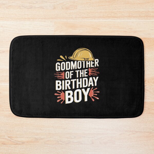 Item preview, Godmother of the Birthday Boy Construction Birthday Party designed and sold by MythWoot.