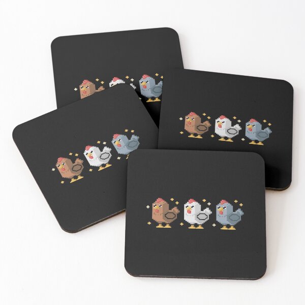 Item preview,  Pixel Chicken Game Meme Farmer Gamer  designed and sold by CombatTask.