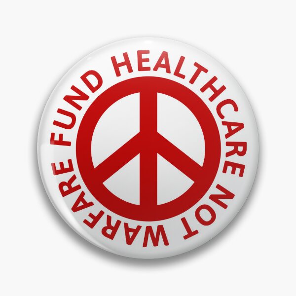 Item preview, Fund healthcare not warfare  designed and sold by Rachel the Artist .