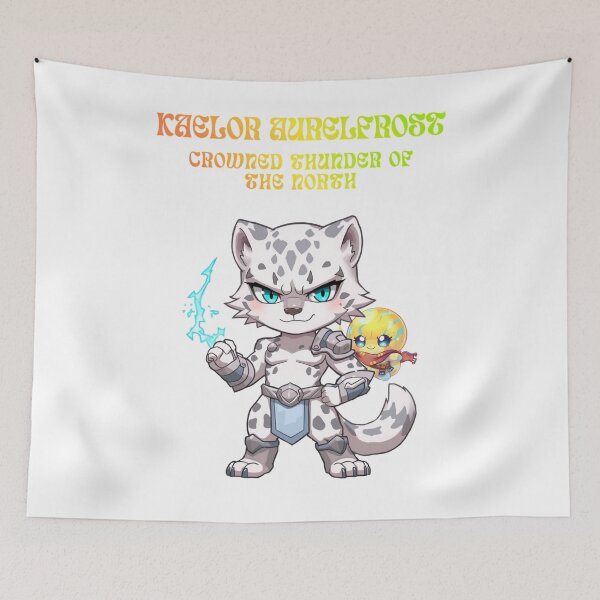 Item preview, Kaelor Aurelfrost — Crowned Thunder of the North designed and sold by Monzora.