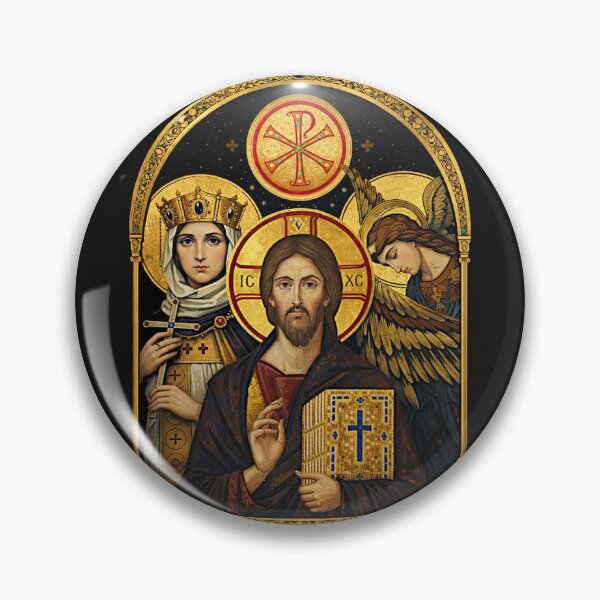 Item preview, Christus Rex · The King Enthroned designed and sold by Sanctum Icons.