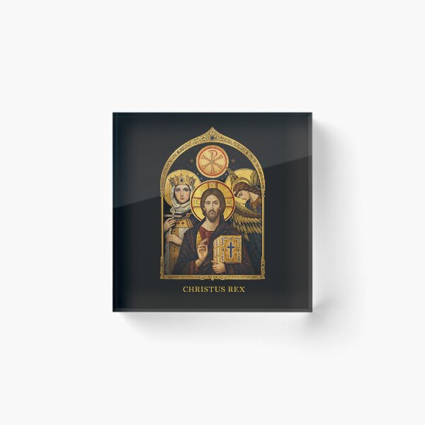 Item preview, Christus Rex · The King Enthroned designed and sold by Sanctum Icons.