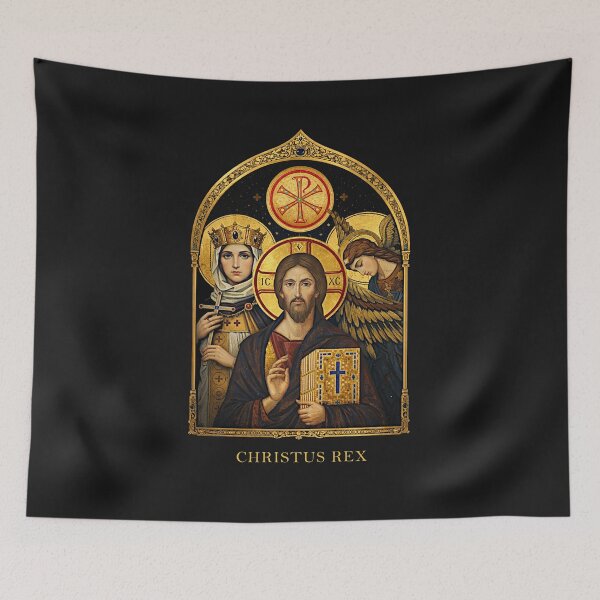 Item preview, Christus Rex · The King Enthroned designed and sold by Sanctum Icons.