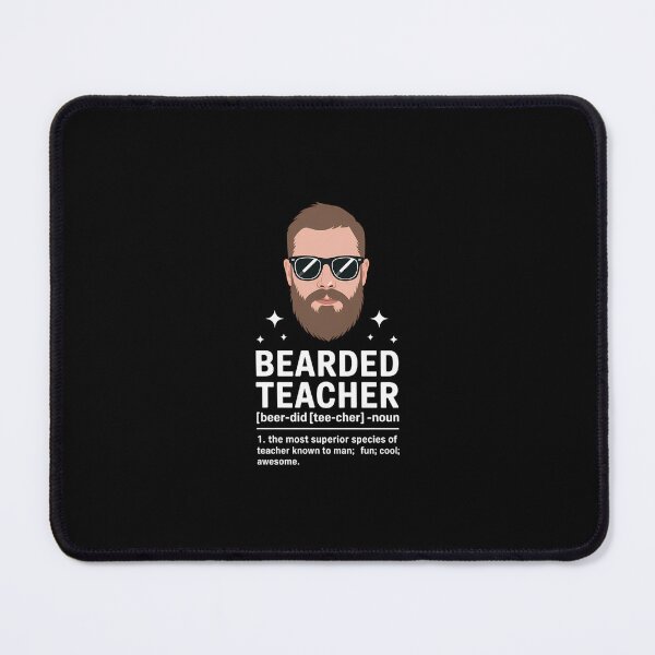 Item preview, Funny Beard Teacher Appreciation designed and sold by SyncSusscess.