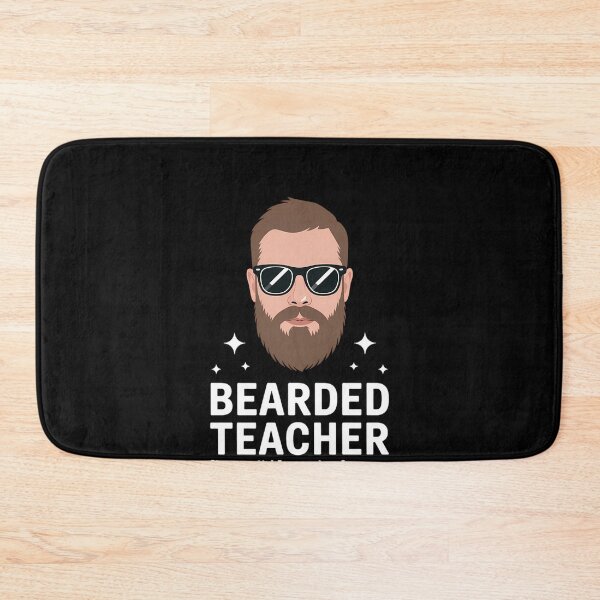 Item preview, Funny Beard Teacher Appreciation designed and sold by SyncSusscess.